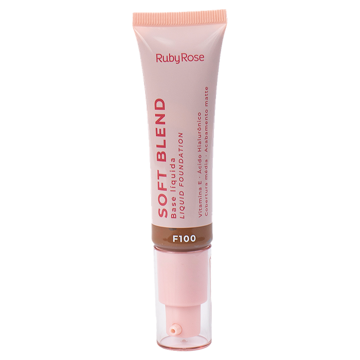 Base Líquida Soft Blend - F70 a F120 Ruby Rose
