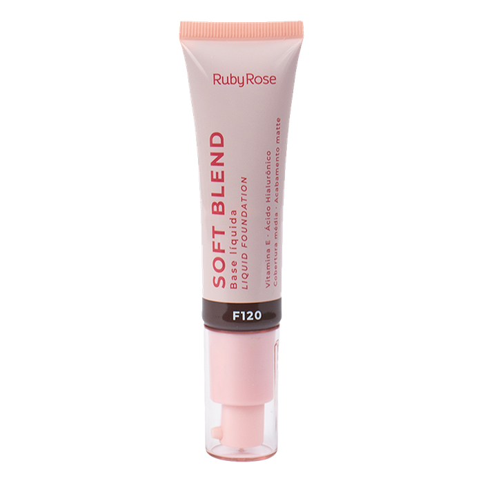Base Líquida Soft Blend - F70 a F120 Ruby Rose