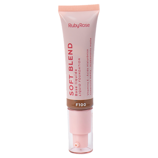 Base Líquida Soft Blend - F70 a F120 Ruby Rose